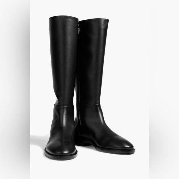 STUART WEITZMAN Keelan leather knee boots Sz US 5& 5.5 - Picture 1 of 13